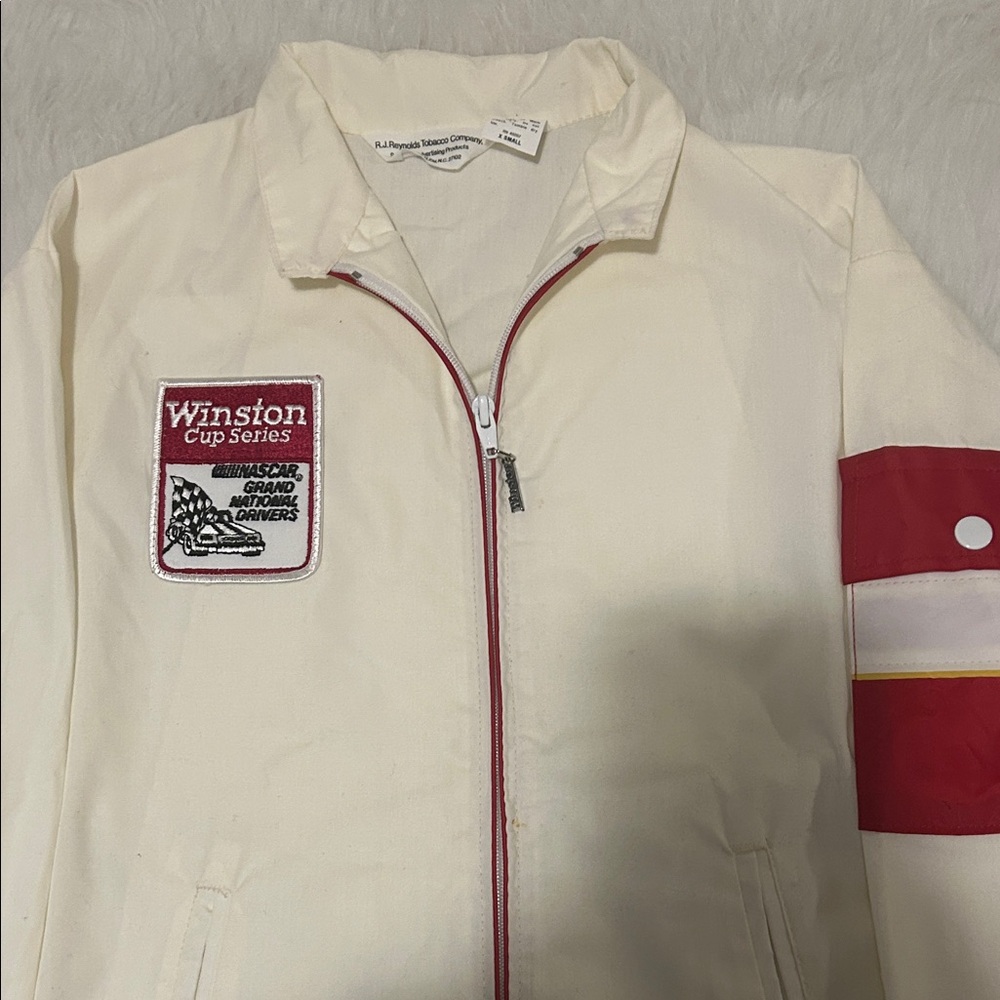Rare Vintage 90’s Nascar Winston Racing Light Jacket